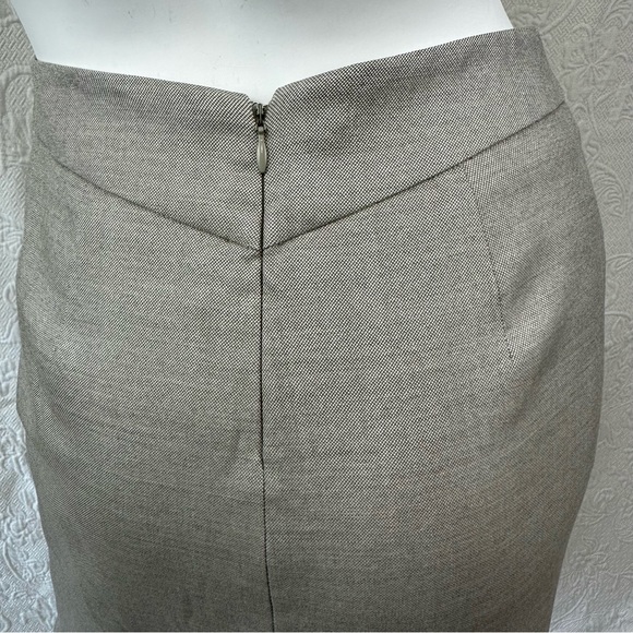 MaxMara Tan Stretch Wool Pencil Skirt - Picture 11 of 13
